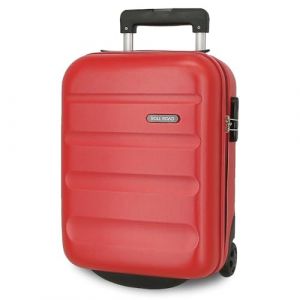 Roll road Flex valise cabine rigide 40cm rouge