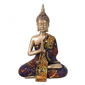Signes Grimalt Bouddha Bouddhas Figurine Bouddha Gris - 21x16x11cm
