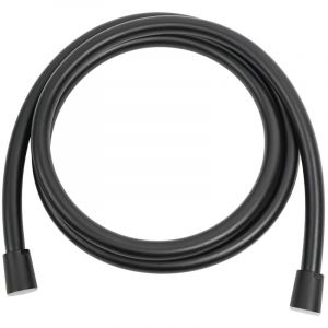 Flexible de douche de douche ou baignoire noir mat en pvc mod. Flex black