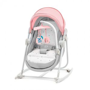 Image de Kinderkraft Berceau transat Unimo 5 en 1 rose rose/rose vif