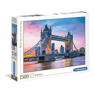 Clementoni Puzzle 1500 pi&egrave;ces : Tower Bridge, Londres