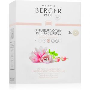 Maison Berger Paris Car Underneath the Magnolias désodorisant voiture recharge 2 pcs