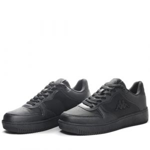 Kappa Mixte Logo Maserta Chaussure de Gymnastique, 005 Black, 40 EU