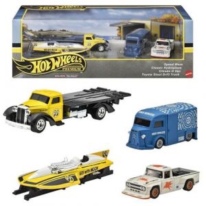 Motorhead Madness | Hot Wheels Premium HRT51 | Coffret Collection 4 Pièces