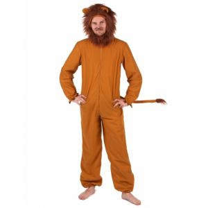 Image de Déguisement lion fauve homme Taille Unique (42)