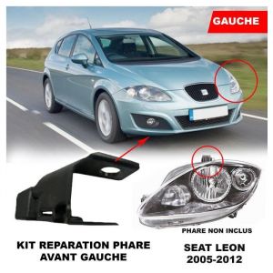 Réparation Patte de Phare Avant Gauche pour SEAT LEON 2 ALTEA TOLEDO 3 - 5P0941057