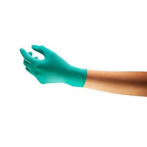 Ansell TouchNTuff 92-600 Gants en nitrile, procédé agroalimentaire, Vert, Taille 10 (Boîte de 100 gants)