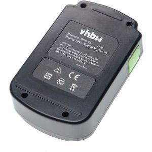 Image de Vhbw Batterie remplacement pour Festo / Festool 498343, 499849, BPC 18 Li pour outil électrique (2000 mAh, Li-ion, 18 V)