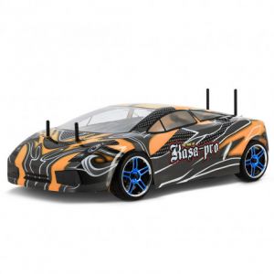 Amewi Voiture Télécommandée Piste Puissante KASA PRO 1/10 ème ORANGE BRUSHLESS 3300 KV RTR