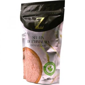 Sel Rose de l'Himalaya - 500g de Qualité Premium, avec Cuillère Dosette Incluse - Sel Fin, Naturellement Riche en Minéraux Essent