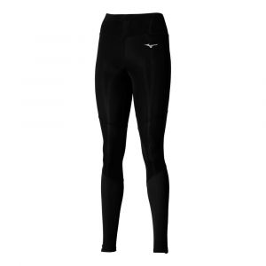 Mizuno Impulse Core Long Collant Tight Femmes - Noir, Taille XS