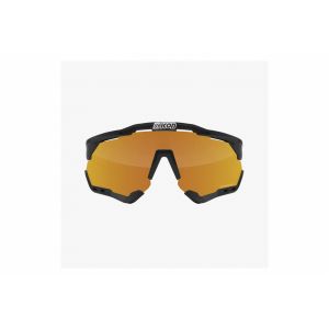Scicon Lunettes Aeroshade XL noir brillant avec verres à effet miroir SCN-PP bronze