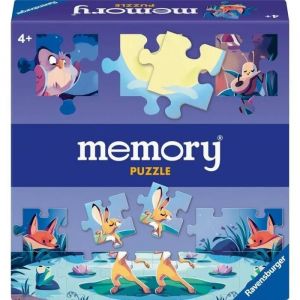 Ravensburger 24690 24690-memory Puzzle Animaux sur l'&eacute;tang pour 2 &agrave; 4 Fans de m&eacute;moire &agrave; partir de 4 Ans, Le Classique du Jeu de m&eacute;moire de renomm&eacute;e Mondiale comme Jeu de Puzzle