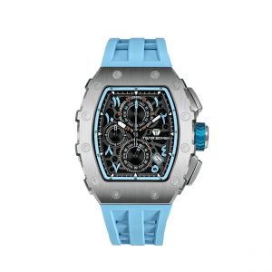 Montre Homme Tsar Bomba Elemantal series - TB8204Q36 Bracelet Silicone Bleu