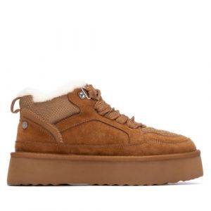 Xti Baskets Femme Camel - Chaussures Confortables et polyvalentes - Mode décontractée - Modèle 14433801 (Taille41)