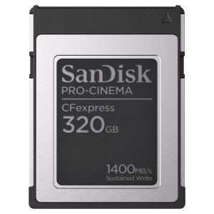 Sandisk CFexpress PRO-CINEMA Type B 320 Go