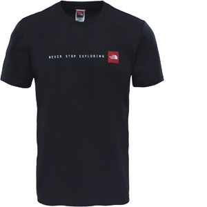 Image de The North Face S/S NSE Tee - T-shirt taille S, noir