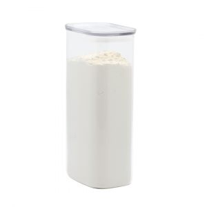 Pebbly Boite de conservation rectangulaire 1.8 Litre en verre avec couve...