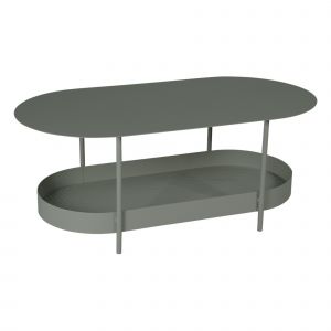 Image de Fermob Table basse Salsa / 119 x 58 cm vert en métal