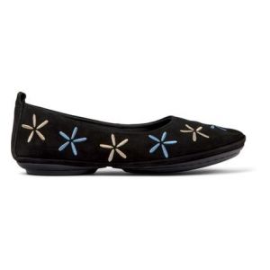 Camper Ballerines Right Nina Twins cuir Noir - Couleur Noir - Taille 36