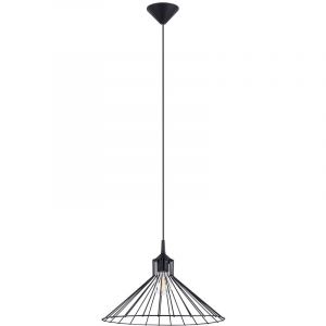 Sollux SL.1186 - Suspension filaire EDA 1xE27/15W/230V noir
