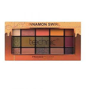 Technic Cosmetics - Paleta de sombras de ojos Pressed Pigment - Cinnamon Swirl