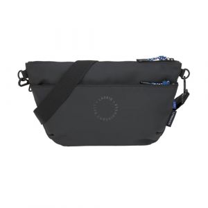Lässig Baby Organisateur de poussette sac à bandoulière sac de poussette avec fixation pour poussette/Buggy Bum Bag black