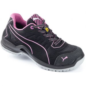 Puma Safety Chaussures de s&eacute;curit&eacute; femme noir/rose taille 39