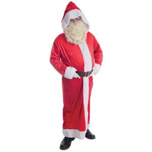 Ruedelafete D&eacute;guisement P&egrave;re No&euml;l Europ&eacute;en long &eacute;co, adulte