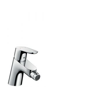 Hansgrohe 31922000 7848628 Focus Mitigeur orientable à levier simple avec garniture d'écoulement Push-open Chromé