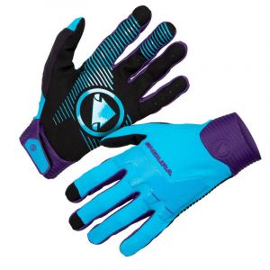 Image de Endura Gants longs mt500 d3o myrtille bleu