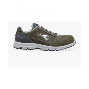 Utility Diadora Mixte Run Low S3 SRC ESD Chaussures de sécurité, Gris château, 41 EU