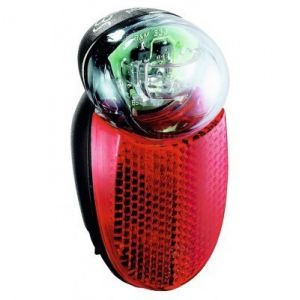 Busch & Müller Busch + Müller Seculite Plus Éclairage dynamo arrière, black/red Lampes arrière dynamo