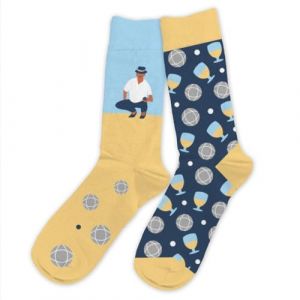PAIRE DE CHAUSSETTES COTON PASSION PÉTANQUE HOMME 41 Multicolore 41