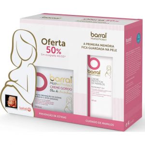 Barral Motherprotect Kit Creme + Creme Mamilos + 50% Ecografia