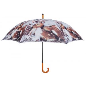 Image de Esschert design Parapluie daim en nylon et bois Daim