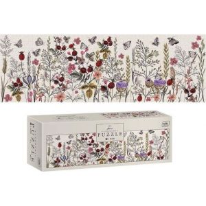 Fleurs n° 1 - Puzzle panoramique de 1000 pièces pour adultes, Flowers No. 1