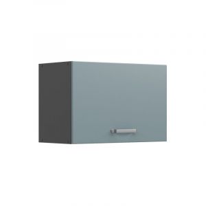 Elément haut de cuisine R-Line, Bleu-gris, 60 cm Plat Vicco