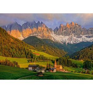 Image de Puzzle 1000 pièces : Santa Maddalena, Dolomites