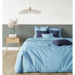 Parure coton TERTIO -Bleu lagon