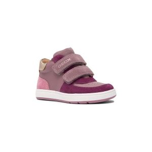 Geox B&eacute;b&eacute; Fille B Biglia Girl First Walker Shoe, Rose fum&eacute; DK Purple, 20 EU