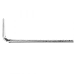 Bellota 6450-25 N - Cl&eacute; Allen en Acier, Outil de Bricolage et d'Atelier Forg&eacute;e au Chrome-Vanadium et Nickel&eacute;e - Cl&eacute; Allen Incassable - Duret&eacute; 50 HRc, Dimensions 2,5 x 19 x 55 mm