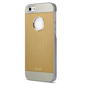Moshi 99MO061231 - Coque en aluminium ultra-fine pour iPhone 5/5S