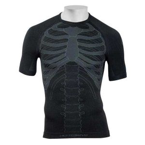 Northwave Body Fit Evo Seamless Jersey Short Sleeves S-M Black - Black - Taille S-M