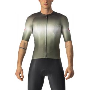 Castelli Aero Race 6.0 Maillot Homme, olive XXL Maillots route