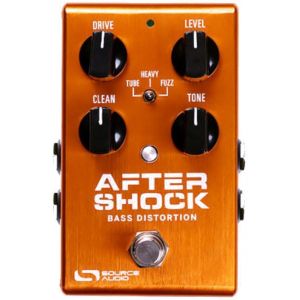 Source Audio Aftershock Bass Distortion p&eacute;dale d'effet