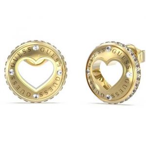 Guess Boucles d'oreilles à fermoir à poussette JUBE03341JWYGT/U Acier inoxydable