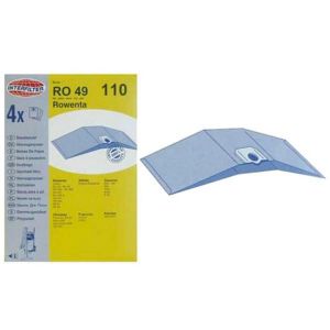 4 sacs papier pour aspirateur DELONGHI, KARCHER, ROWENTA, AQUAVAC