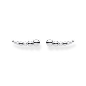 Thomas Sabo Boucles d'oreilles pour femme en argent sterling 925, 1,60 cm, Argent sterling, Non applicable,