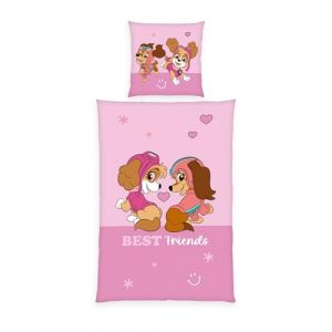 Pat' Patrouille Parure de lit Ensemble 135 x 200 cm + 80 x 80 cm 4432643050998